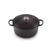 Cocotte ronde 26cm noire - Visuel 0